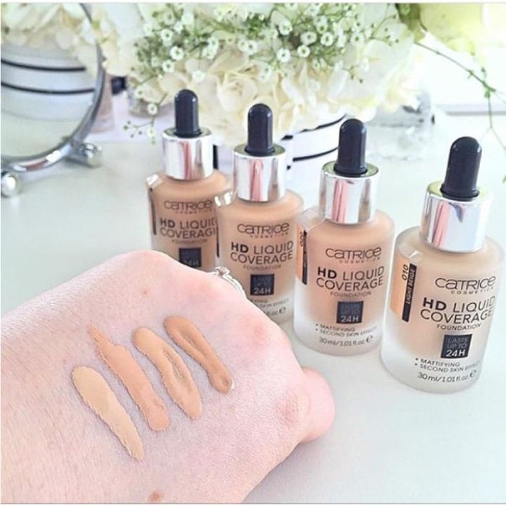 [HCM]Kem nền Catrice HD Liquid Coverage Foundation 30ml