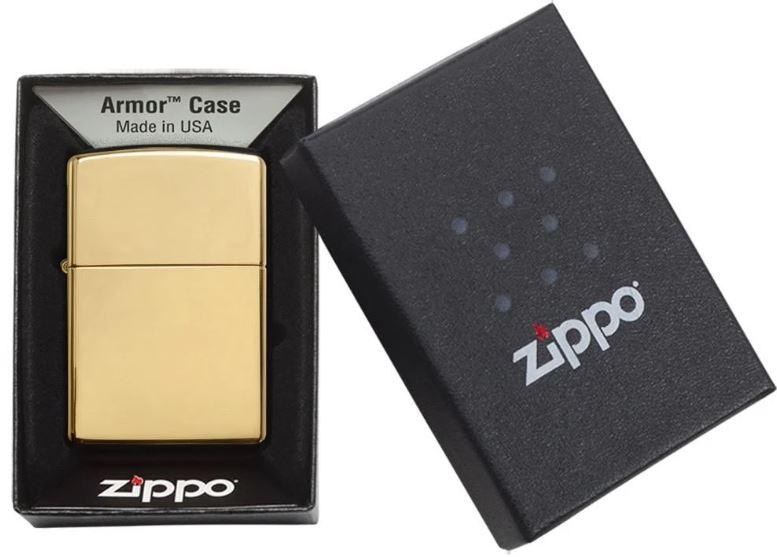 Zippo 169 - Zippo Armor High Polished Brass