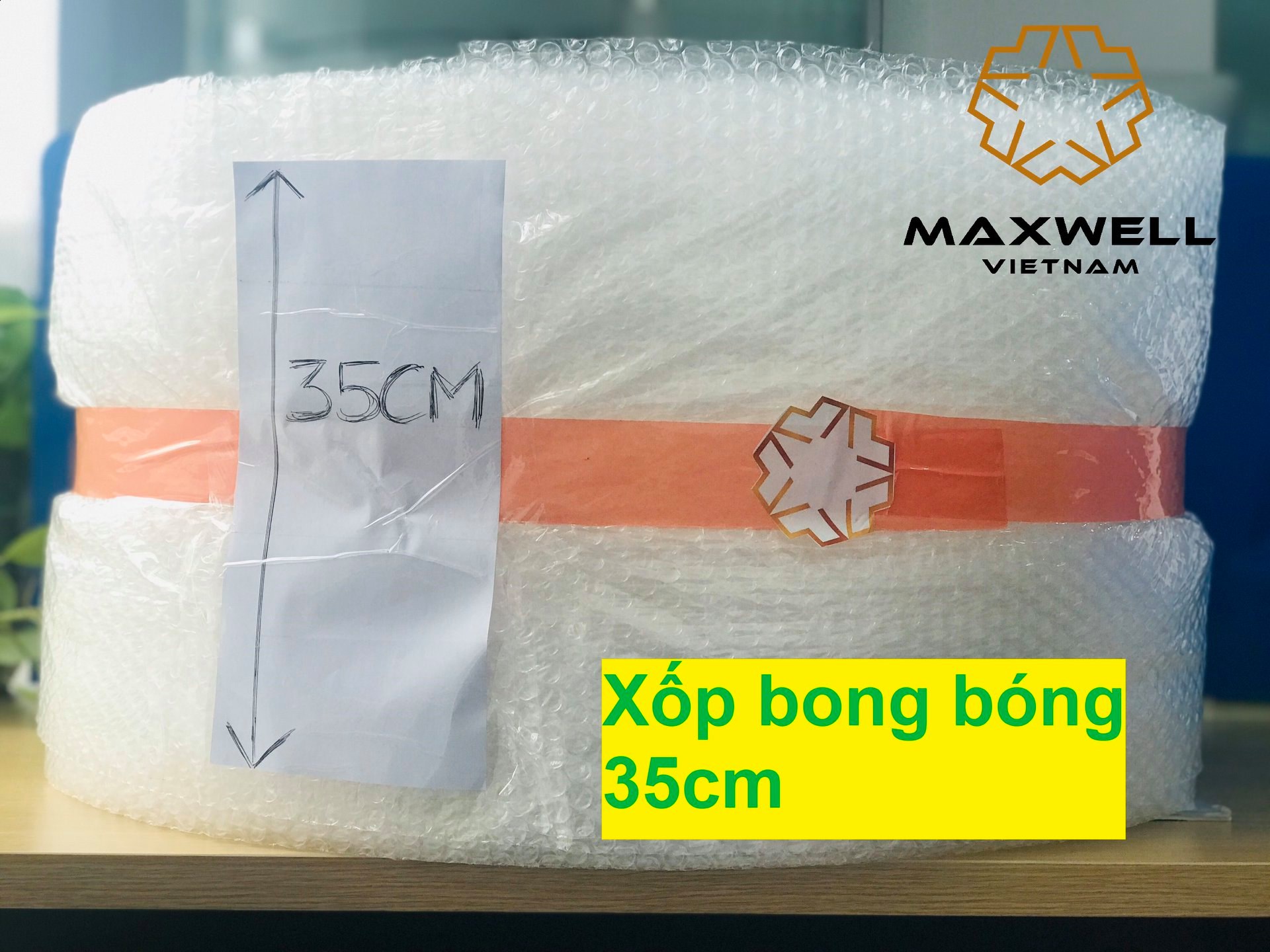 Xốp Bong Bóng Dài 100m Cao 35cm