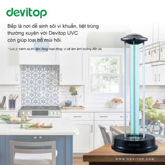 [HCM]Đèn diệt Khuẩn HANET Devitop UVC 36W
