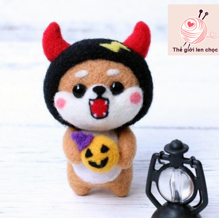 [LEN CHỌC CÓ HƯỚNG DẪN] BỘ KIT SHIBA VUI VẺ 2