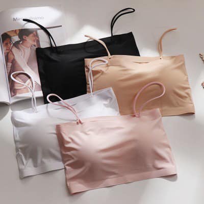 Áo Lót Bra Quây 2 Dây đúc su chất mát lạnh co giãn