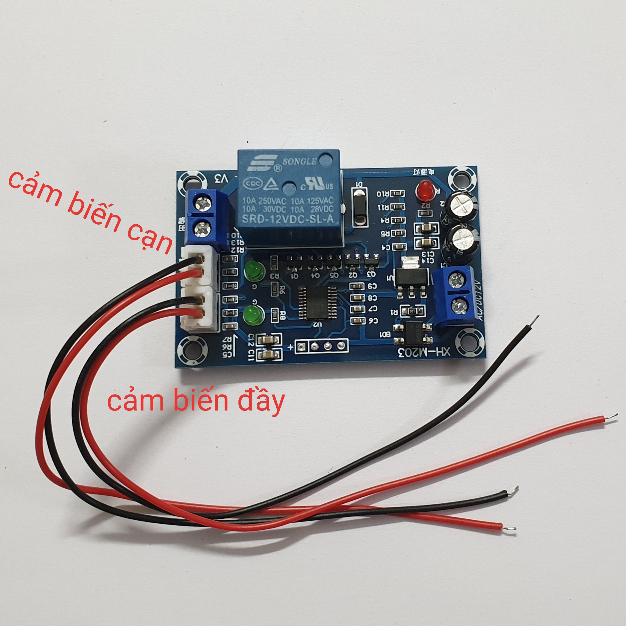 Mạch điều khiển mực nước bơm cấp nước tự động - bơm chống ngập