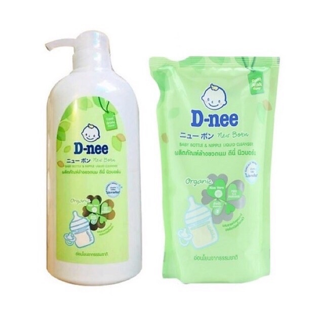 SỈ THÙNG 12 TÚI NƯỚC RỬA BÌNH SỮA DNEE 550ML THAILAN