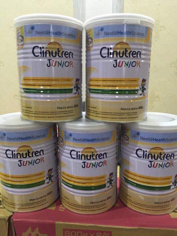 Sữa béo Clinutren Junior Nga 400gr