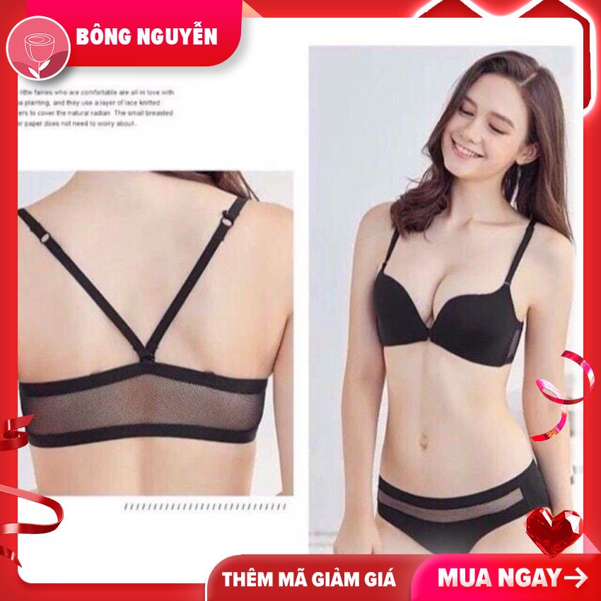 Bộ quần áo lót dây lưới hiệu CK siêu đẹp (Thế giới đồ lót-Bông nguyễn)