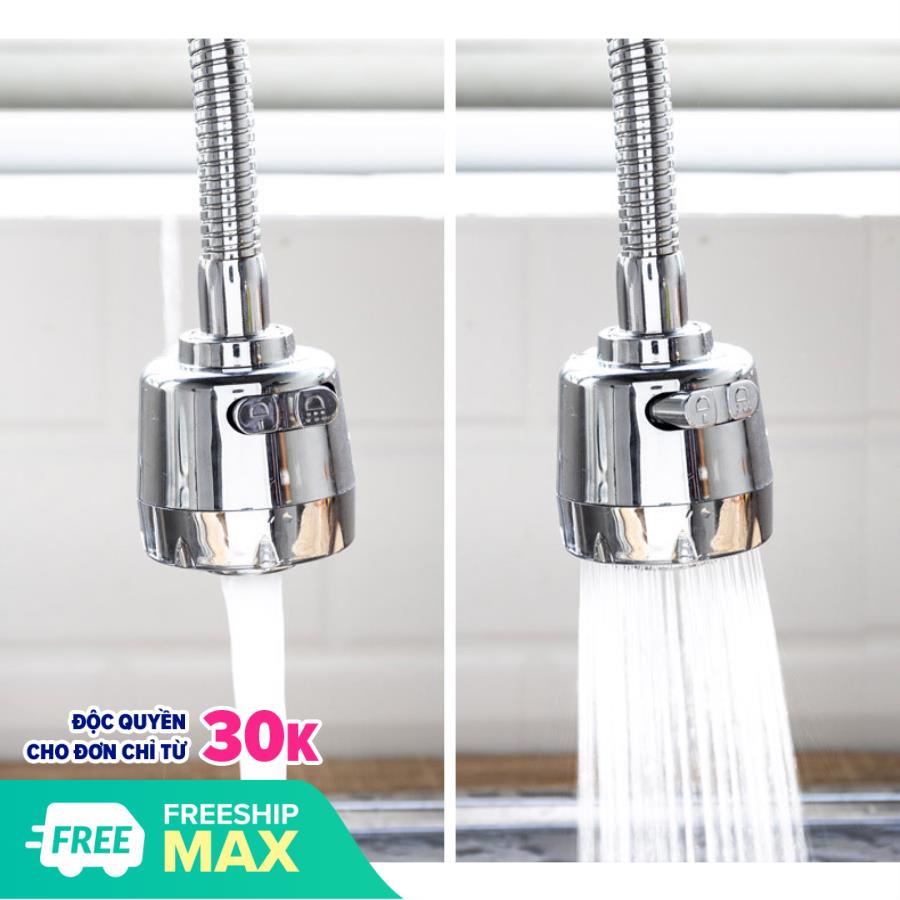 [HCM]Vòi Inox loại dài 20cm xoay 360 độ rửa chén bát dĩa dùng trong gia đình giá tốt và chất lượng tốt hiệu suất cao bền bỉ