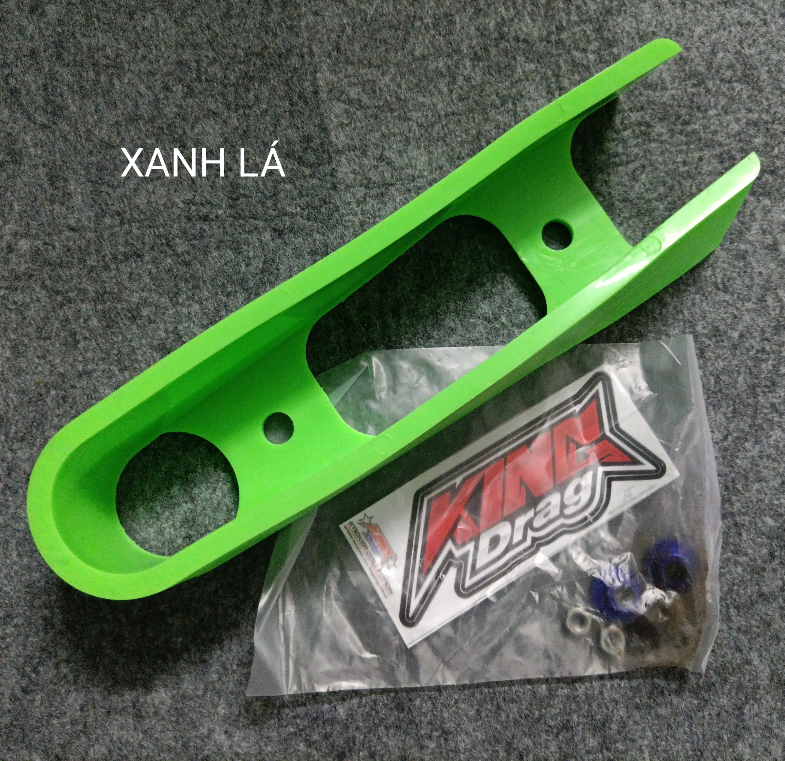 [HCM]Cao su đỡ sên xe máy - XANH LÁ