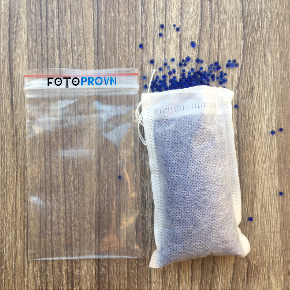 Hạt hút ẩm xanh - Túi 100g và 200g