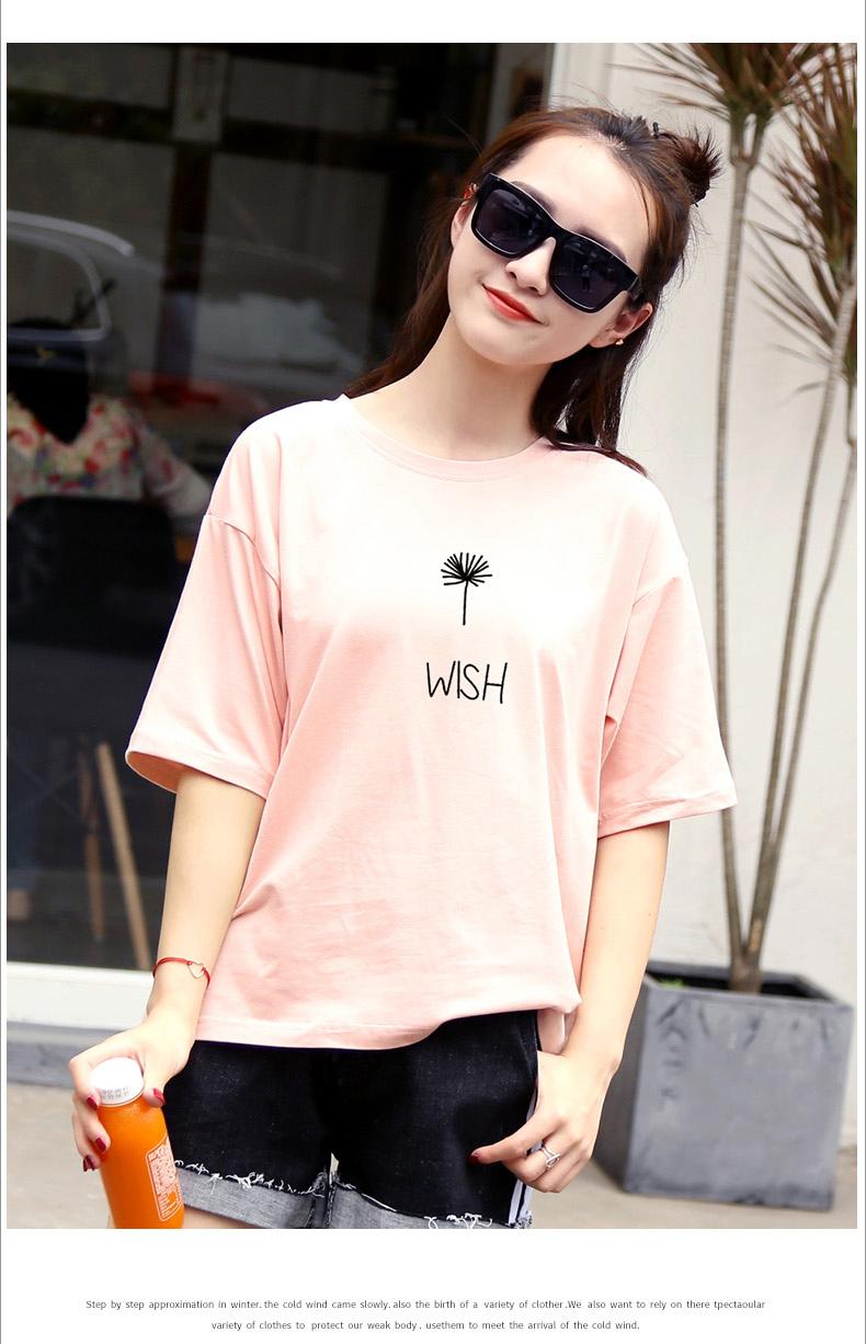 [HCM]ÁO THUN NỮ WISH THỜI TRANG NHIỀU MÀU