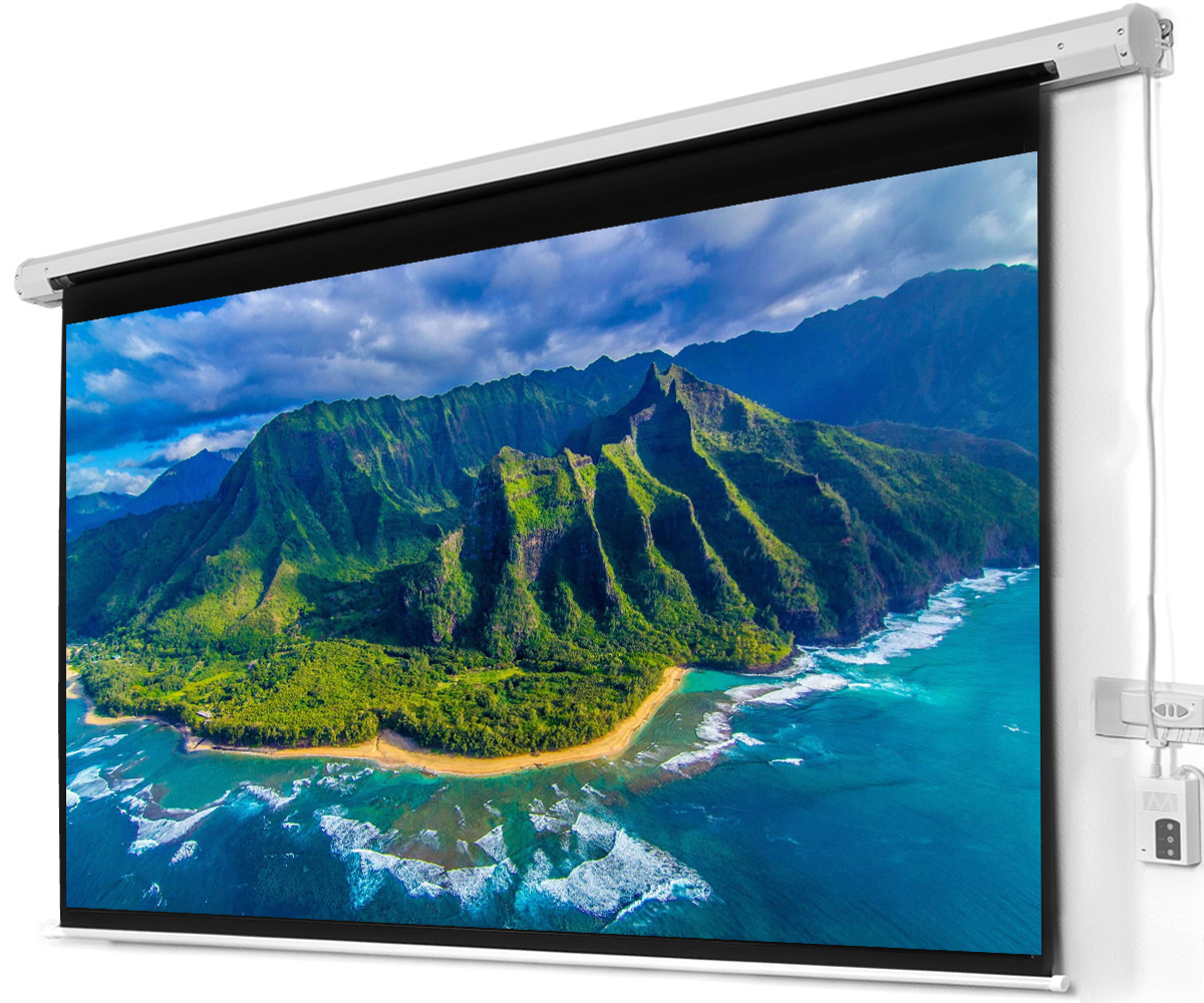 [HCM]Màn chiếu điện DALITE 84 inch (Trắng)