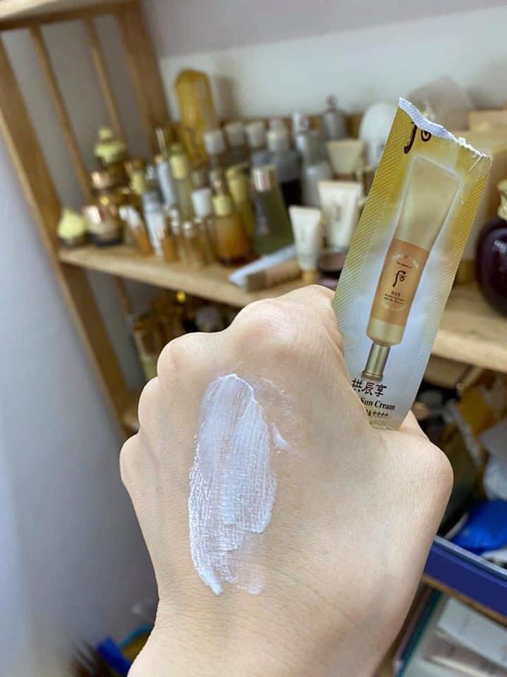 Kem chống nắng chống nhăn đông y sample