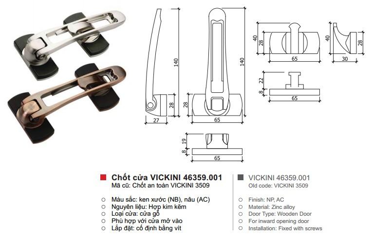 [HCM]Chốt an toàn VICKINI 46359.001