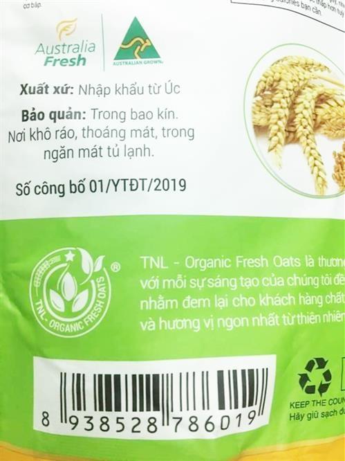 combo 2 gói yến mạch úc tươi - loại 1, date-2021 ( hỗ trợ phí vận chuyển trên toàn quốc )