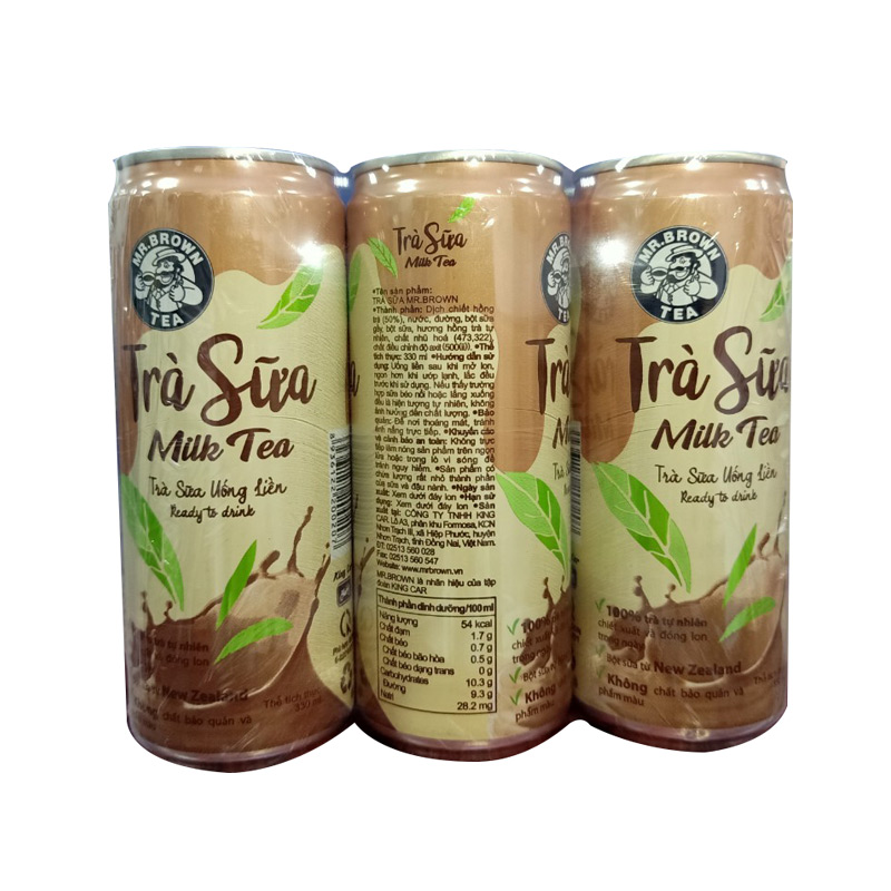 Box of 24 Cans of Mr.Brown Milk Tea (320ml)