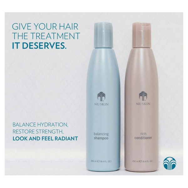 CẶP GỘI XẢ NUSKIN MOISTURIZING  250ML x 2