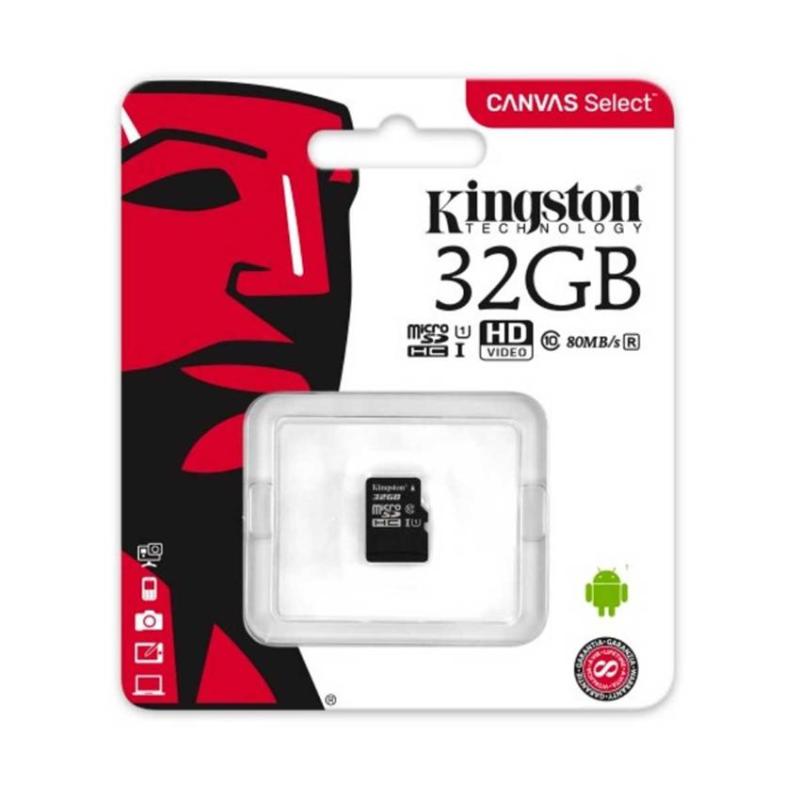Thẻ Nhớ Kingston SDCS32 32GB microSDHC Canvas Select 80R CL10 UHS-I