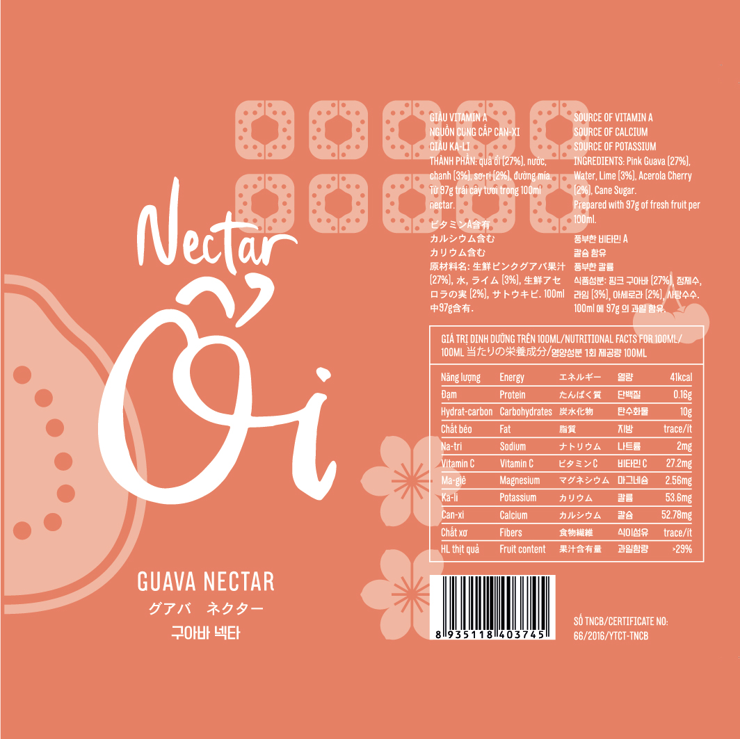 [HCM]Nước Ép Trái Cây Le Fruit – Nectar Ổi 1L