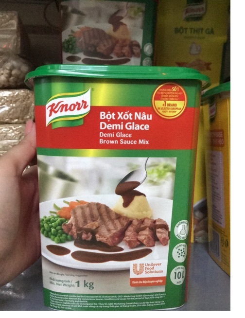 Bột xốt nâu Demi Glace 1kg