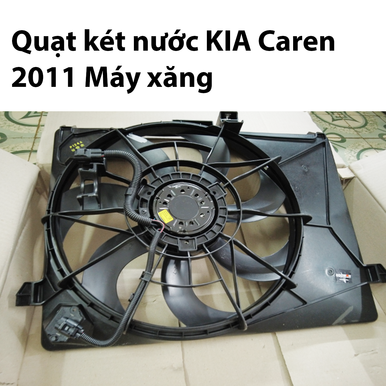 Quat ket nươc kia caren máy xăng 2011