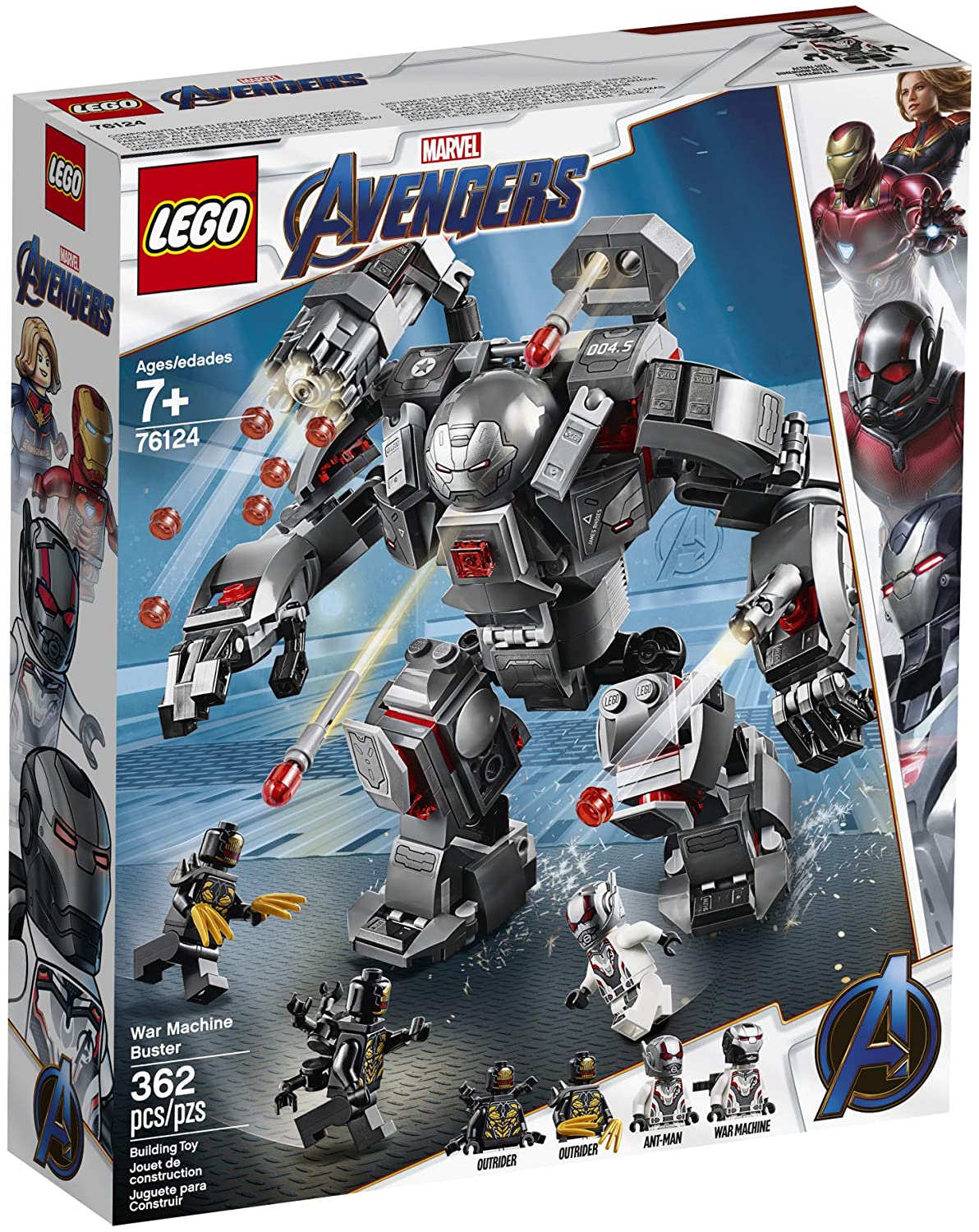 [HAPPY BRICKS] - LEGO  Marvel Avengers 76124 Endgame: Giáp chiến Siêu cấp