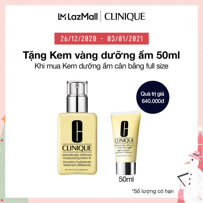 Kem dưỡng ẩm Clinique Dramatically Different Moisturizing Lotion+ - Moisturizer 125ml giá rẻ