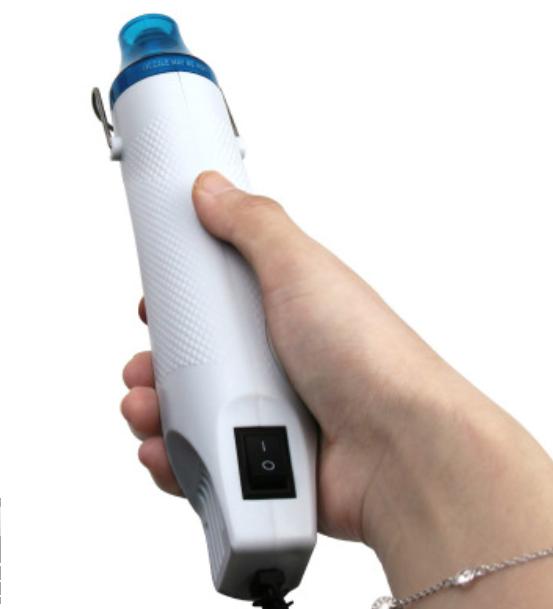 Máy khò nhiệt mini, chuyên dán decal, tem ô tô, xe máy