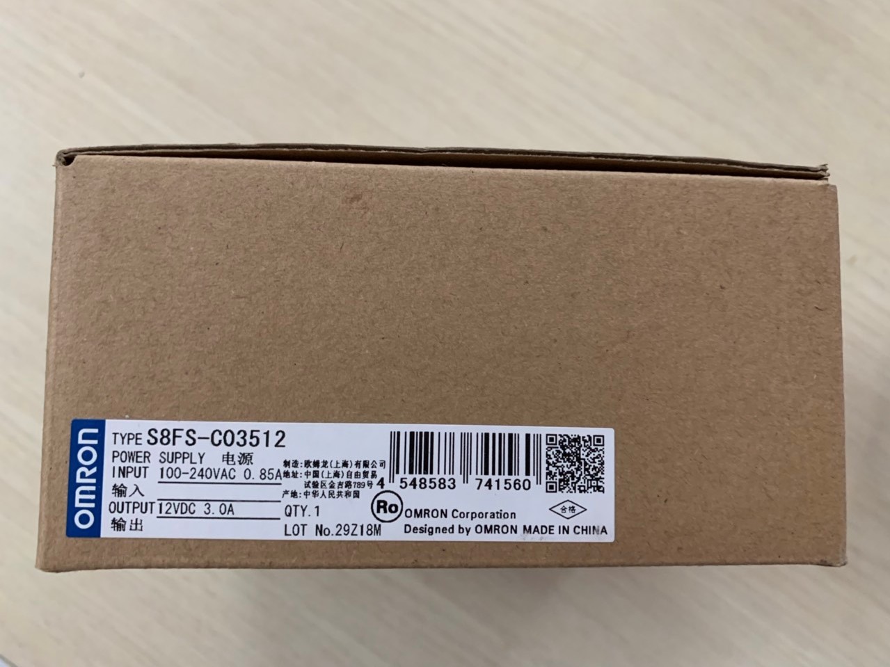 [HCM]Bộ nguồn Omron S8FS-C03512