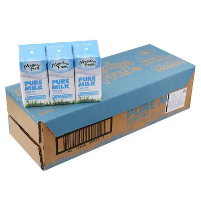 [12/2021] Sữa Meadow Fresh ít béo hộp 200ml thùng 24 hộp