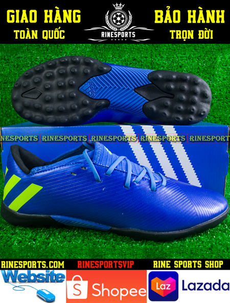 GIÀY BÓNG ĐÁ Adidas Messi 19.3 xanh dương