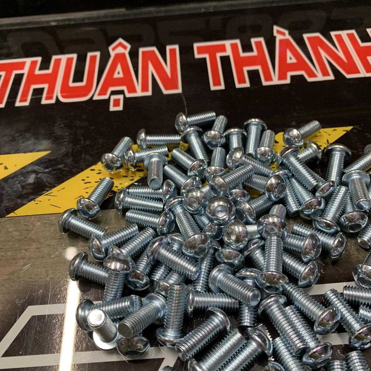 ỐC LỤC GIÁC GÁC CHÂN - CÁNH CHIM SƯỜN SPORT - RGV - BỘ 4 CON