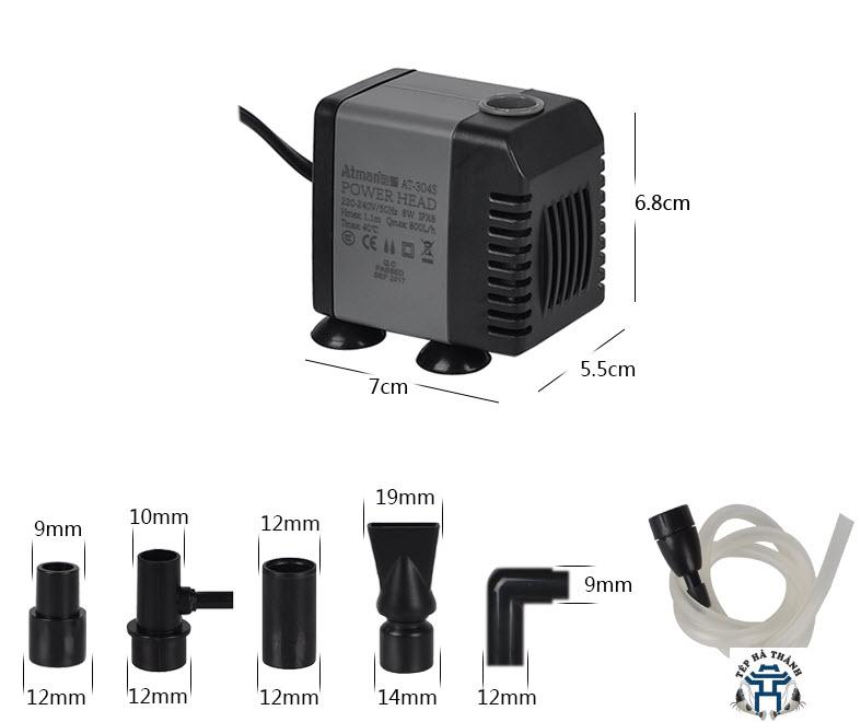 [Hoàn Tiền 10%] Máy Bơm Bể Cá Atman 302S