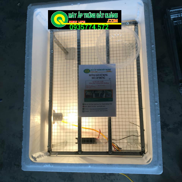 MÁY ẤP TRỨNG 100 TRỨNG ĐẢO TAY