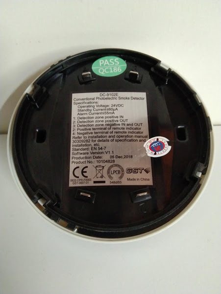 [ HCM ] Đầu báo khói quang thông thường GST DC-9102E - CẢNH BÁO KHÓI KHI CÓ SỰ CỐ NHANH CHÓNG, CHÍNH XÁC
