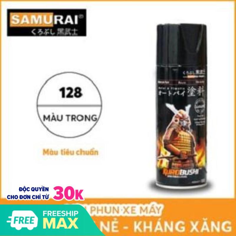 SƠN SAMURAI PHỦ BÓNG TRONG SUỐT 128 400ML TIỆN LỢI DỄ SỬ DỤNG TĂNG ĐỘ BÓNG CHO LỚP SƠN MÀU