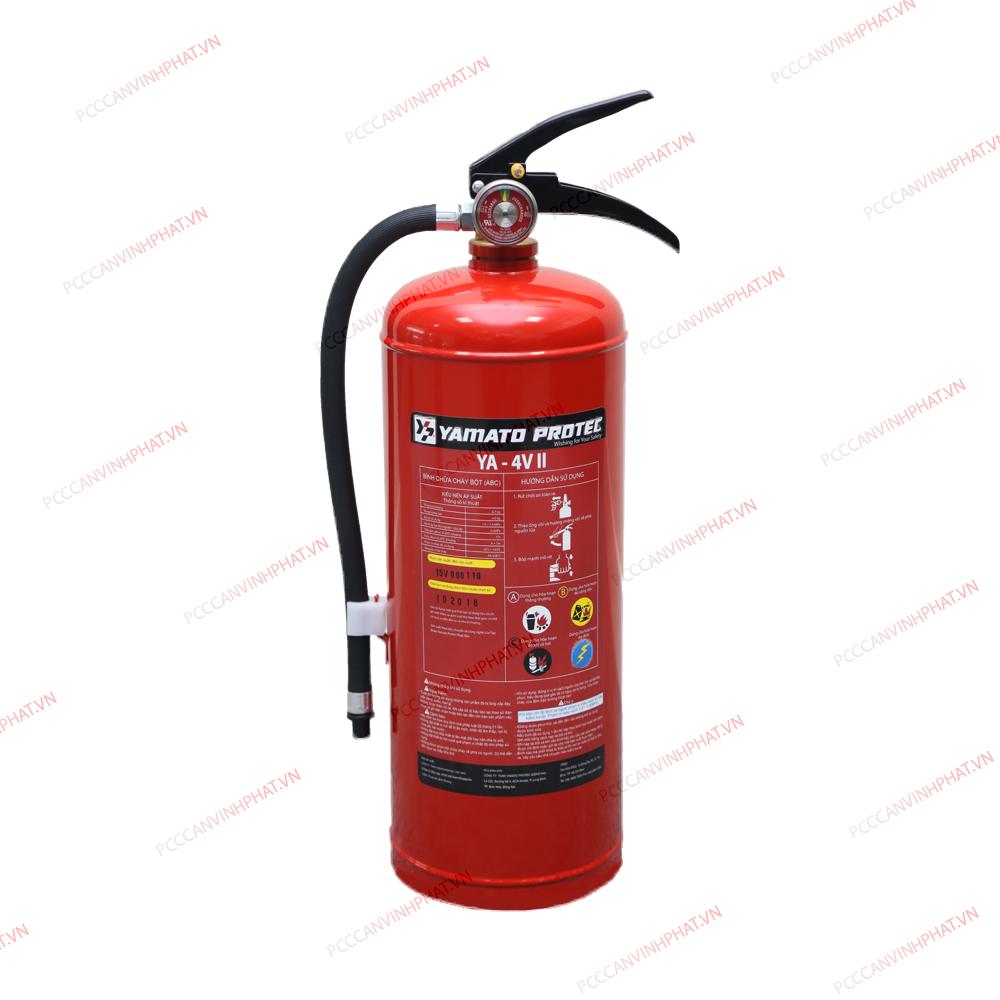 Bình cứu hỏa bột Yamato Protec ABC 4kg, YA-4VII