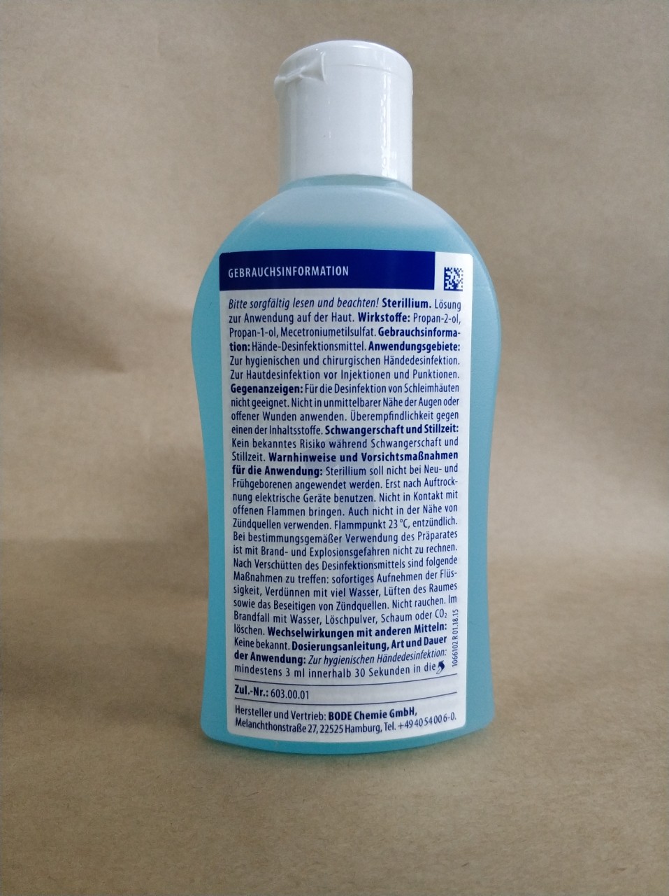 Dung dịch sát khuẩn Sterillium Đức