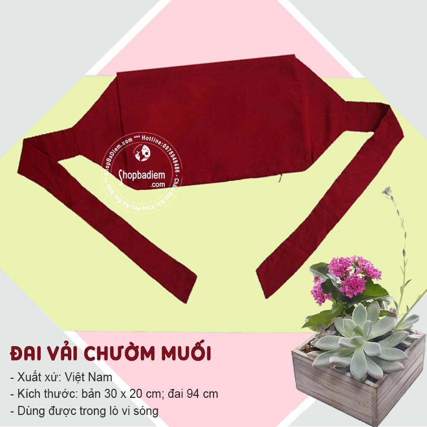 [HCM]Túi Đựng Muối Chườm Bụng - Bà Điểm Shop
