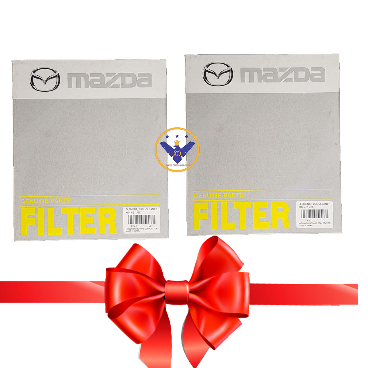 Combo 2 chiếc lọc gió máy lạnh điều hòa mazda 3, 6, cx5 - kd45-61j6x
