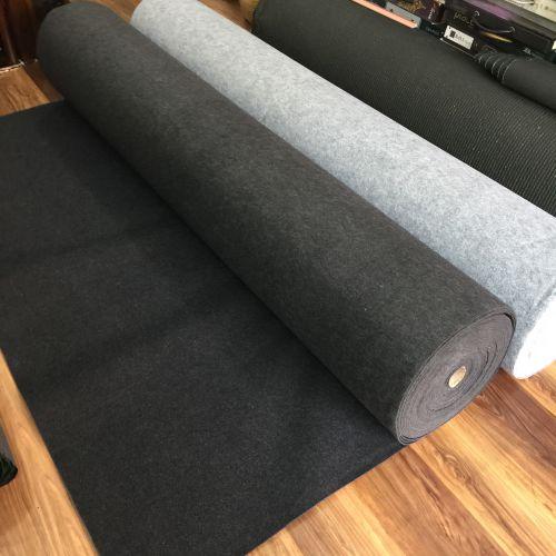 [HCM]Thảm nỉ trải sàn màu đen - 1m²