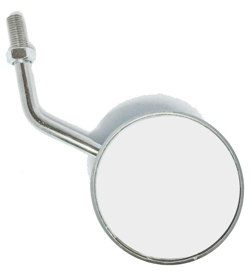 Spherical Mirror CONVEX rearview motorcycle slim neat and personality (left)