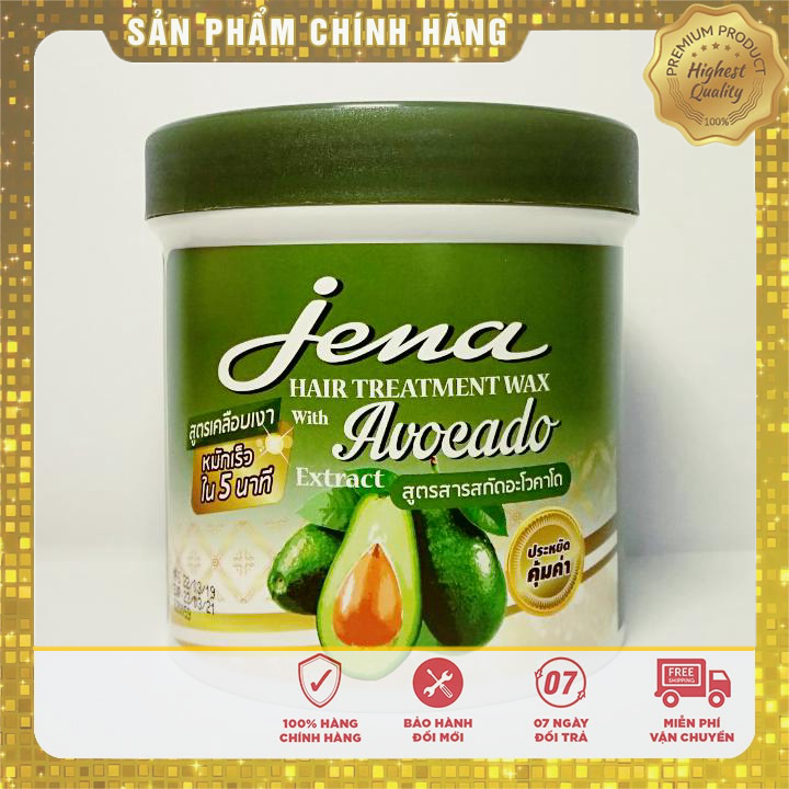 KEM Ủ DƯỠNG TÓC Jena BƠ 500ML Thái Lan [CHÍNH HÃNG]