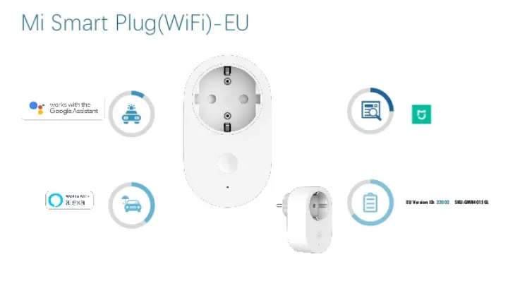 ⭐Ổ cắm thông minh Xiaomi Mi Smart Plug WIFI GMR4015GL - Hàng chính hãng Digiworld: Mua bán trực tuyến Công tắc thông minh với giá rẻ | Lazada.vn
