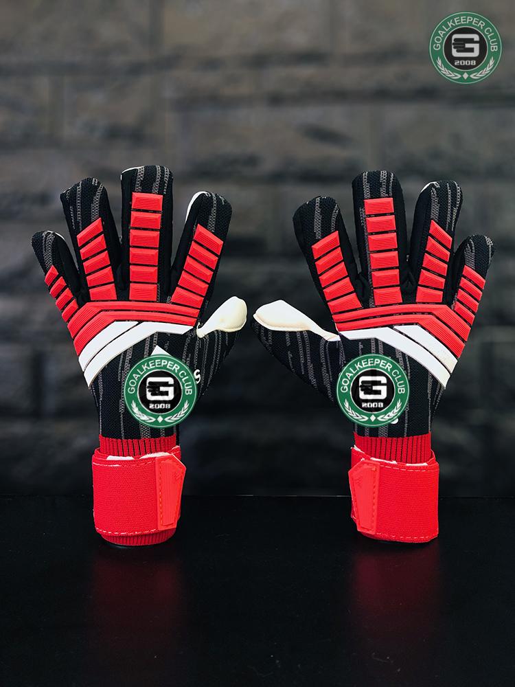 Găng tay thủ môn A Predator Pro - Đen Đỏ