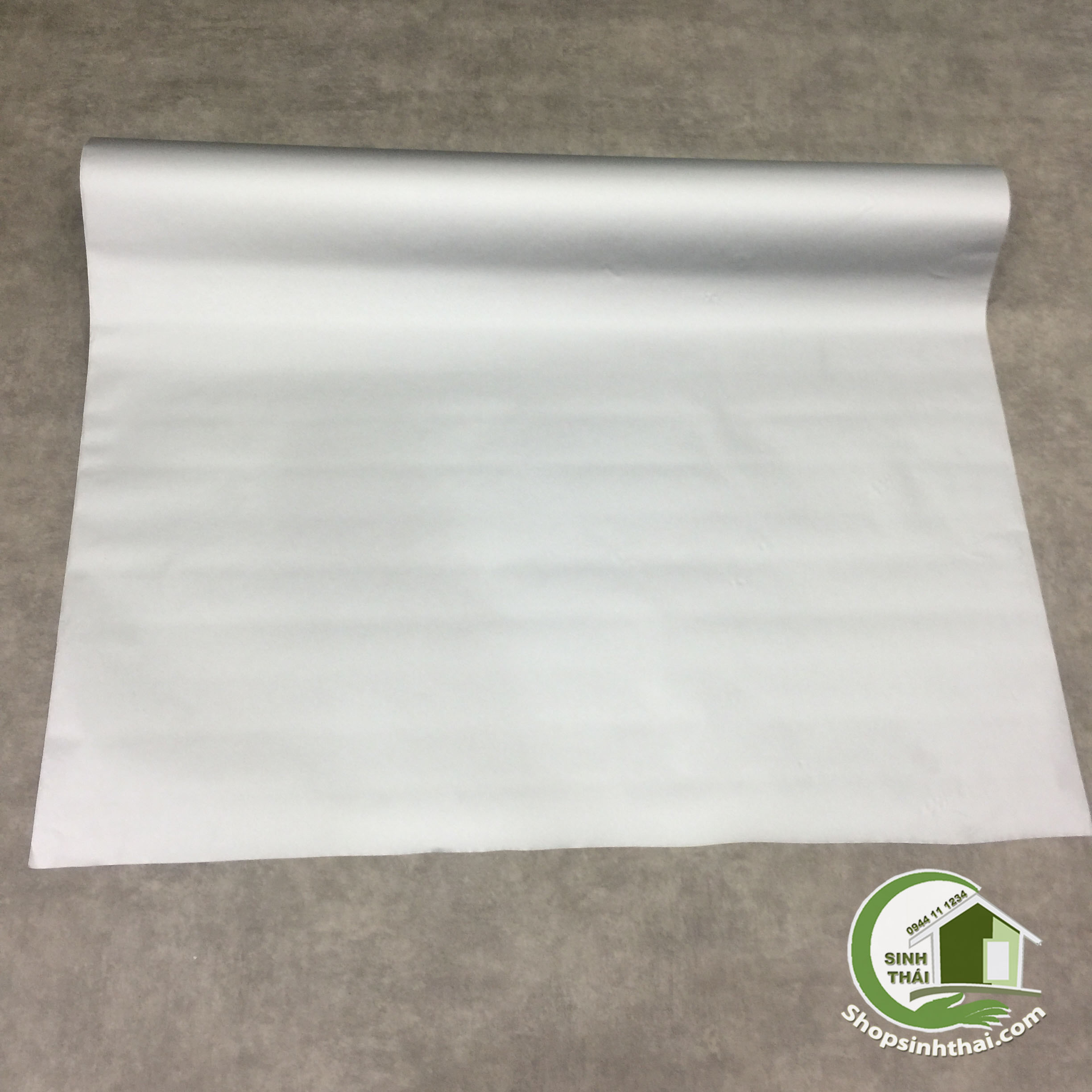 [HCM]Giấy Dán Tường Màu Xám Nhám  [ 50cm x khổ 120cm ] Có Sẵn Keo