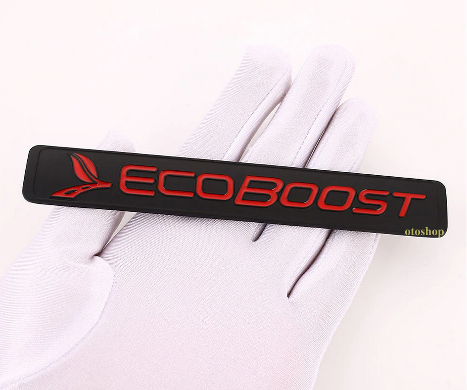 [HCM]Tem chữ ECOBOOST trang trí xe-OT4