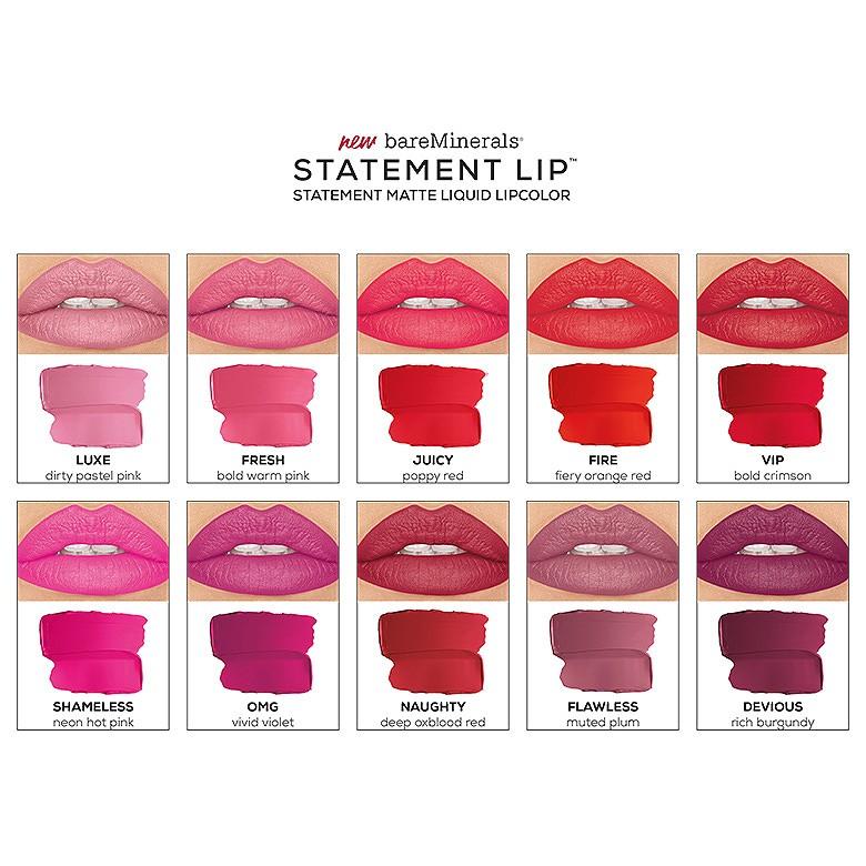 Son Kem Lì BareMinerals Statement Matte Liquid Lipcolor