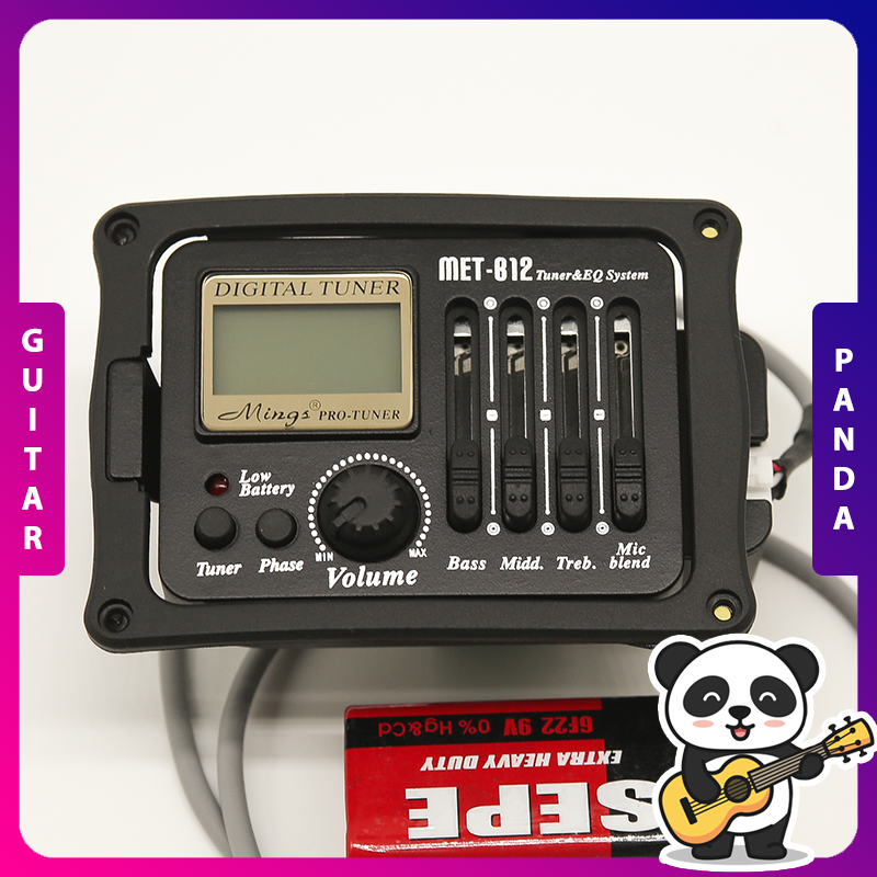 [HCM][Chính hãng] EQ Guitar MET-B12 cho đàn Acoustic Classic