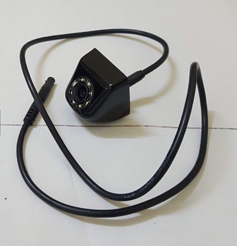 Camera lùi 8 đèn led vỏ mạ crom dùng cho màn DVD,LCD,android