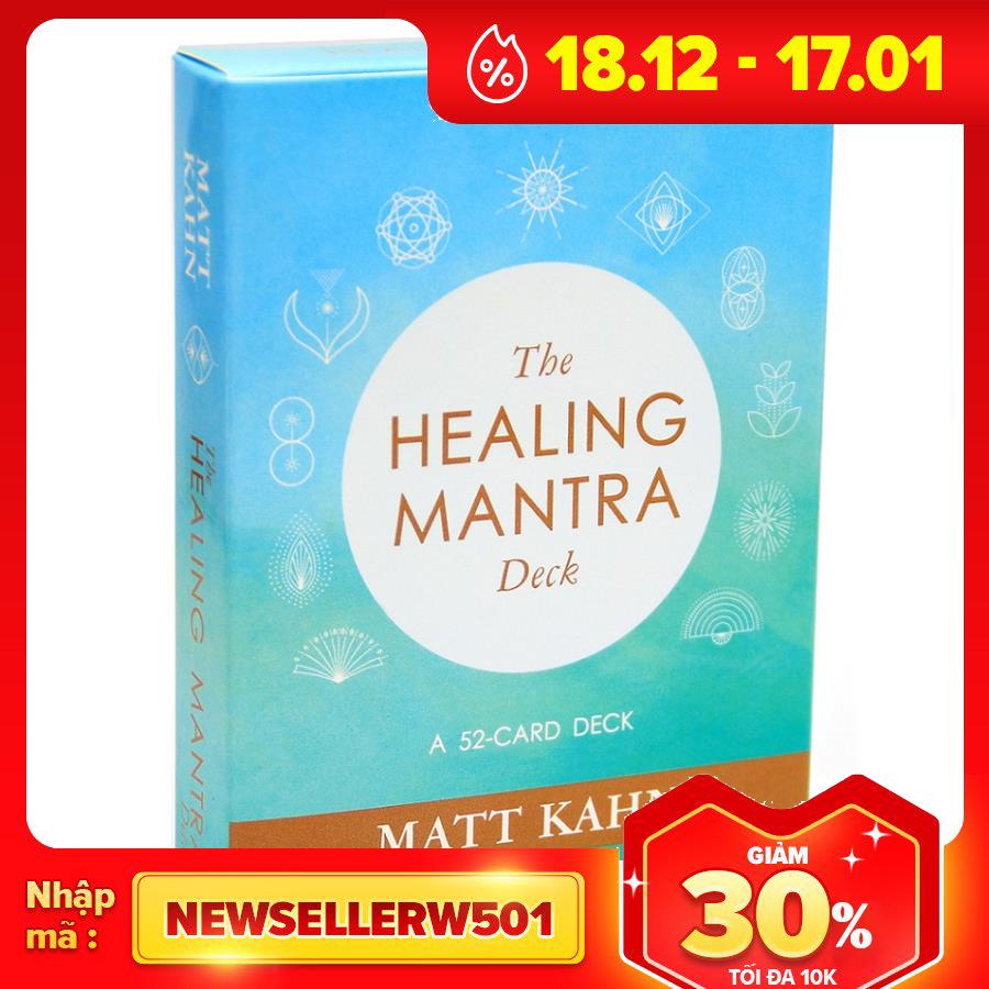 Bộ tarot the healing mantra deck m5 bài bói new